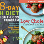 Battle of the Health Books: The 28 Day DASH Diet Weight Loss Program vs The 4 weeks Low Cholesterol Cookbook and Action Plan: Which is Right for You? 